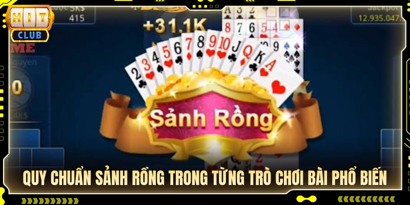 Cách nhận diện sảnh rồng là gì qua các tựa game bài khác nhau 
